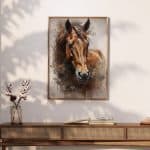 لوحه ابداع الخيل